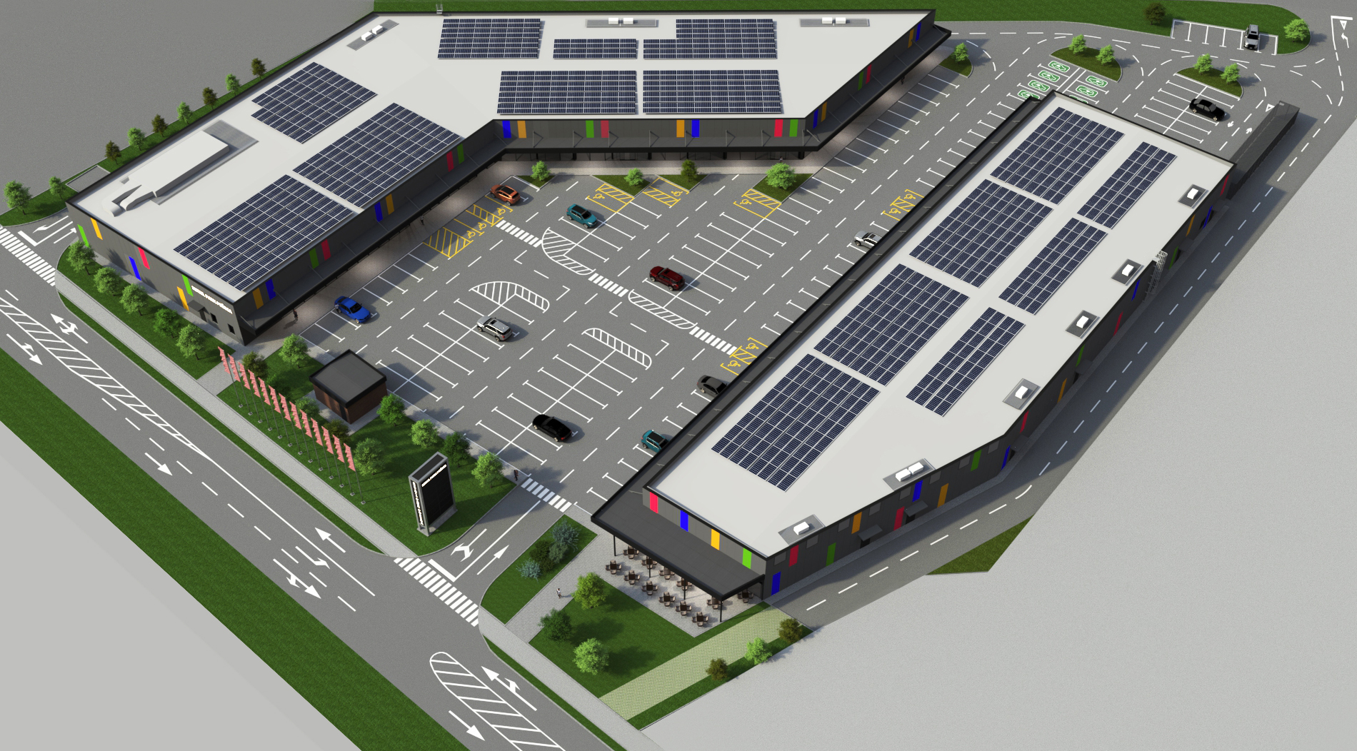 Retail Park Požega — Poslovno-trgovačka građevina — slika 4