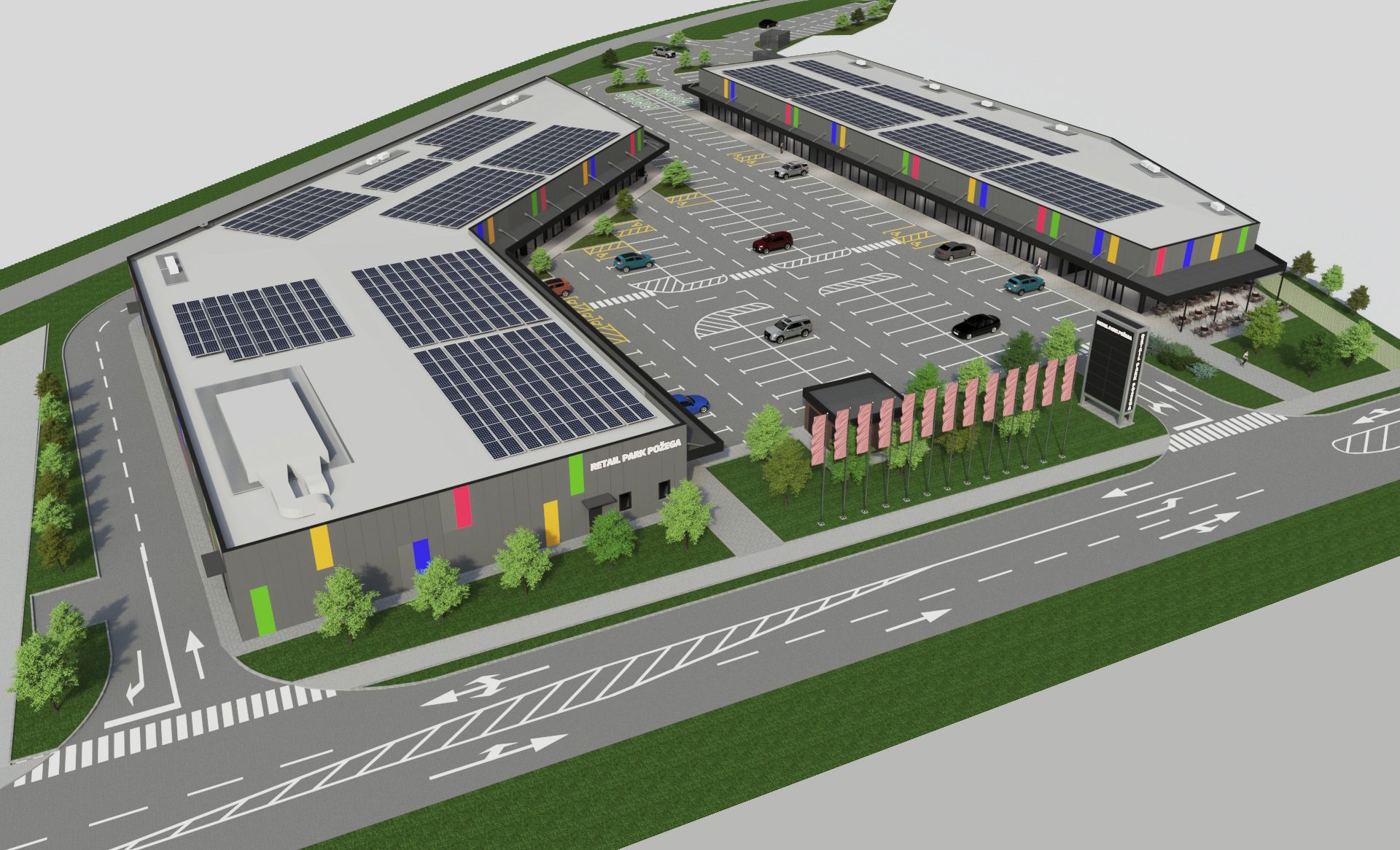Retail Park Požega — Poslovno-trgovačka građevina — slika 6